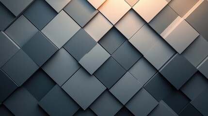 Fototapeta premium Intersecting diagonal lines forming diamond shapes, with a gradient from dark to light grey