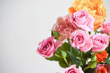 カラフルな花束