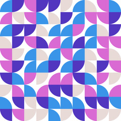 Colorful Geometric Abstract Pattern Design

