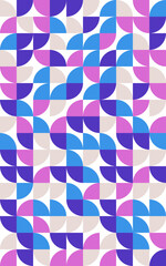 Colorful Geometric Abstract Pattern Design
