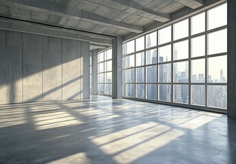 Modern Office Interior.