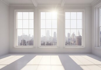 Fototapeta premium City View Room.