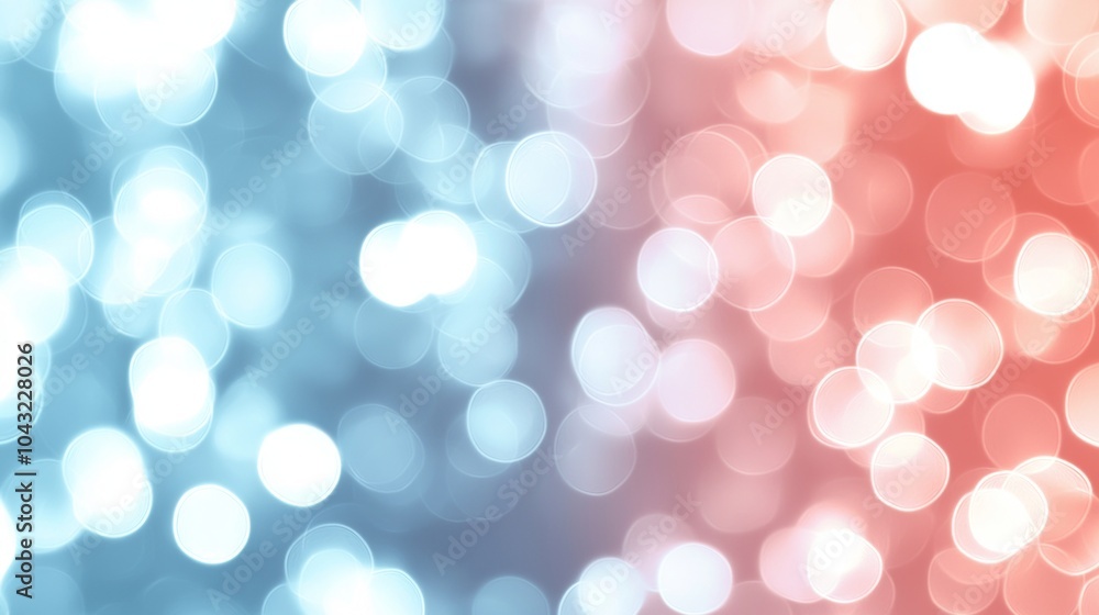Poster blurred lights create magical bokeh effect, ideal for festive or romantic backgrounds. soft glow add
