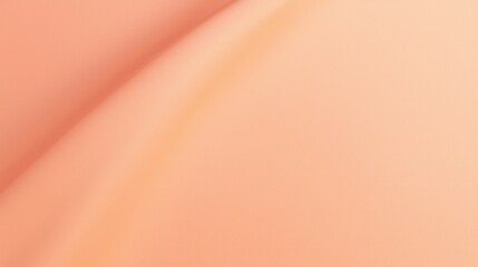 Abstract background with delicate peach color gradient, featuring a subtle curved line adding a touch of elegance and depth to the composition
