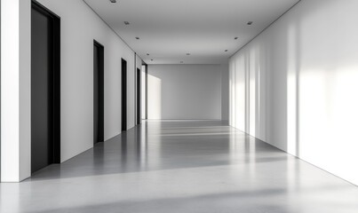 Fototapeta premium Empty Hallway.