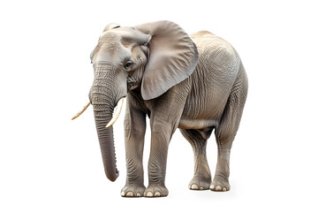 Obraz premium Elephant isolated on white background