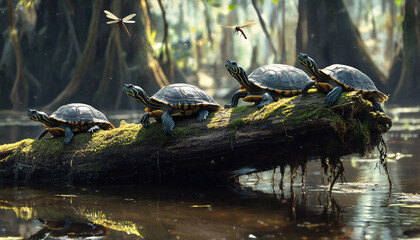 wildlife in the unique natural world