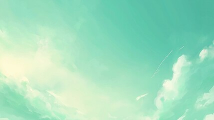 Vintage Sky Illustration Background