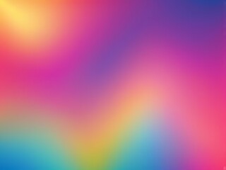 Obraz premium Smooth and blurry colorful gradient mesh background. Modern bright rainbow colors