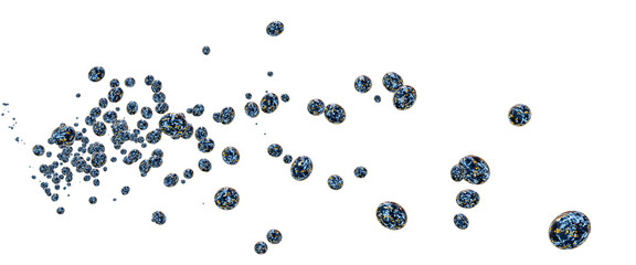 ビッグバンのように大量のラピスラズリが誕生！	