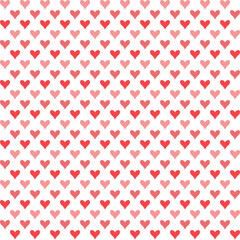 pattern with hearts. Valentine’s Day 