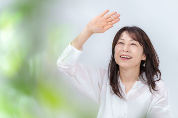 女性　ポートレート