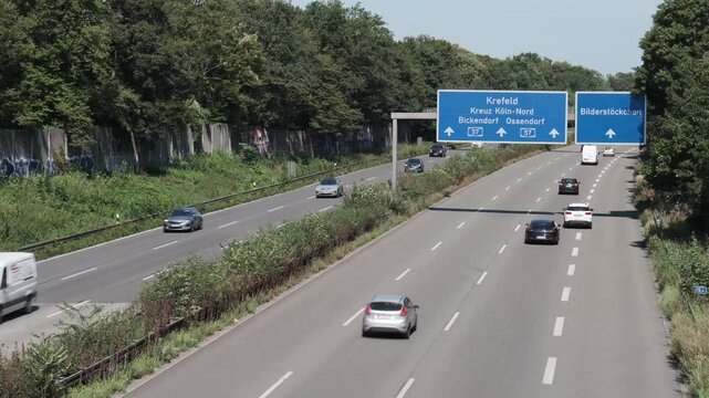 Autobahn A57 Koeln