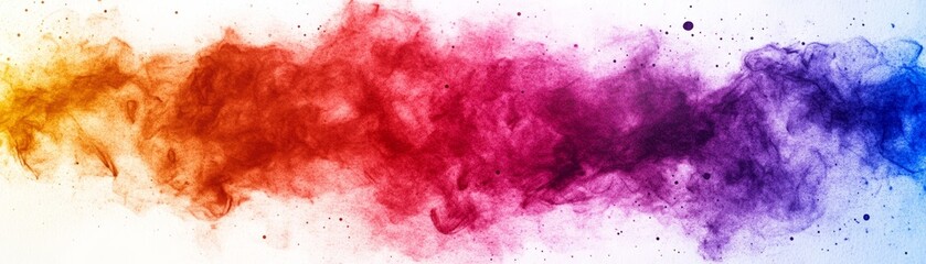 Fototapeta premium Vibrant Watercolor Abstract Illustration for Creative Projects