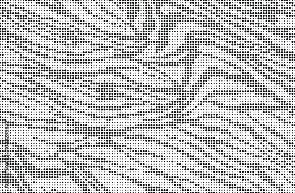 Aufkleber abstract halftone band white zebra skin pattern. black strip animal jungle texture zebra dotted back