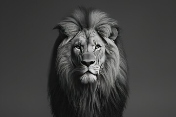  Unique wild animals depicted on a gray background, ideal for creative artwork ideas.