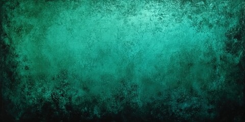 Obraz premium Abstract Teal Green Background Texture.
