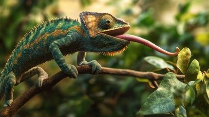 Chameleon on a Branch