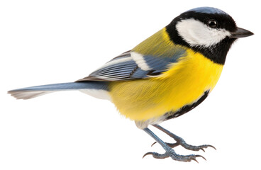 Obraz premium PNG Parus caeruleus animal canary bird.