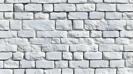 Obraz premium White Brick Wall Texture - Background Image