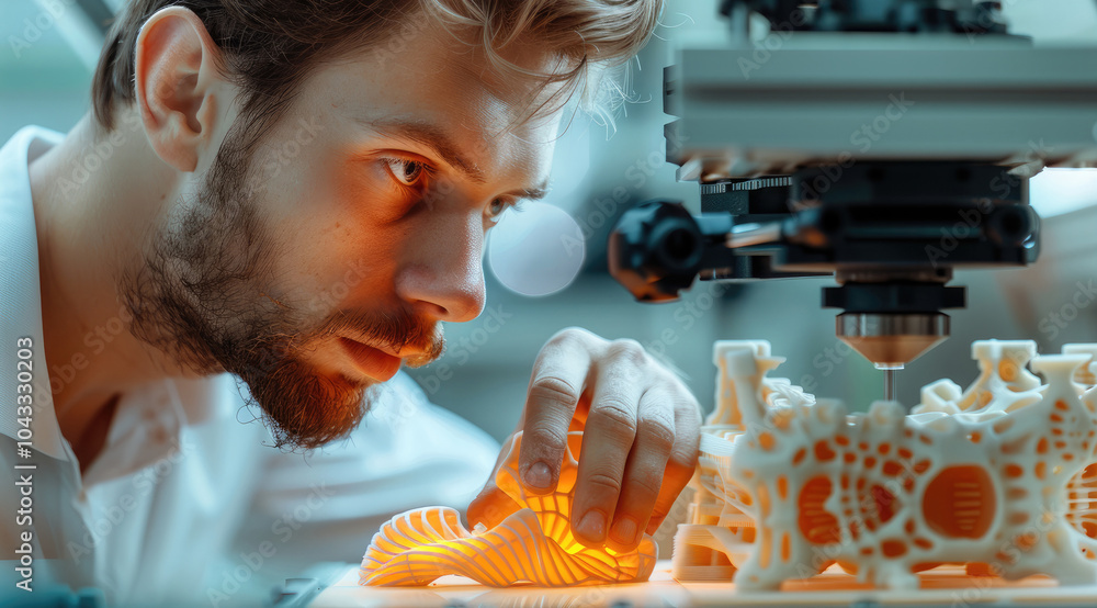 Poster engineer with digital manufacturing, mainly 3d printing in the learning process.
