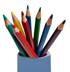 Fototapeta premium crayons de couleurs en bois.