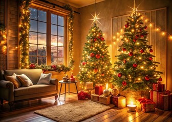Enchanting Christmas Lights Decor for Cozy Holiday Atmosphere