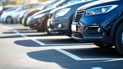 駐車場に停めてある車01