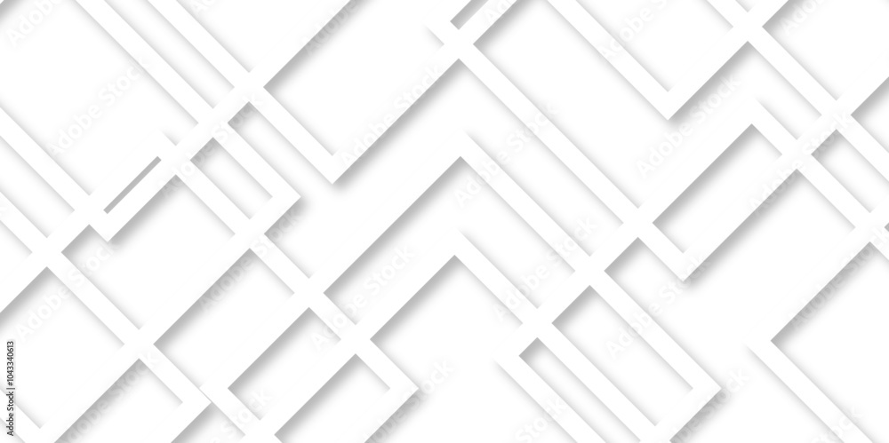 Poster abstract geometric lines background with diamond and triangle shapes. geometric lines white abstract