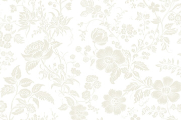 PNG Petal toile wallpaper pattern backgrounds.