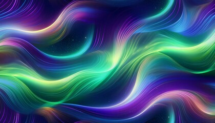 オーロラにインスピレーションを得たシームレスSeamless inspired by the aurora borealis