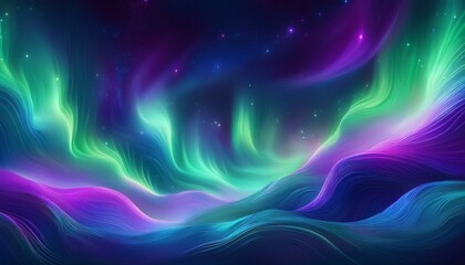 オーロラにインスピレーションを得たシームレスSeamless inspired by the aurora borealis