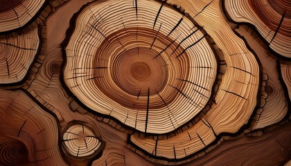 木の年輪パターンtree ring pattern