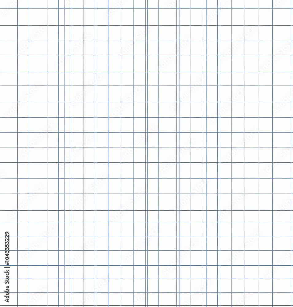 Poster a seamless pattern of white squares with blue lines.