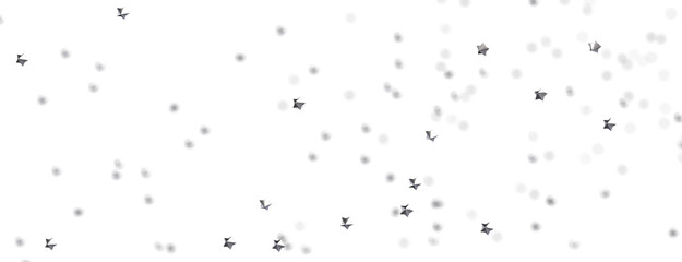 A Shower of Celestial Beauty: 3D Gold Stars Rain Illustration Bedazzles