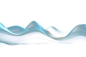 PNG Abstract glowing waves on black