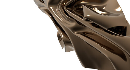 Abstract Brown Fabric