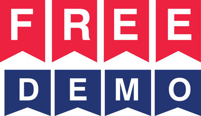 Free delivery or free shipping labels. Banner template Stamp, Imprint, Seal Free service Promotion 