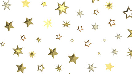 XMAS Stars - stars background, sparkle lights confetti falling. magic shining Flying christmas stars on night