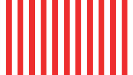 Linear endless pattern in Christmas colors. Two color lines. Red and white background. Christmas colors in a stripe. Striped background