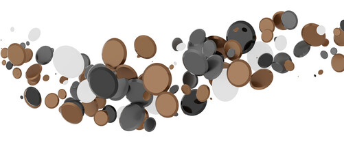  Sky confetti flying in the sky during Pride parade