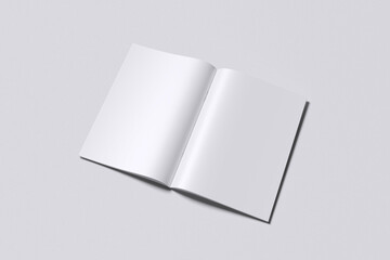 A4 Magazine Blank Mockup