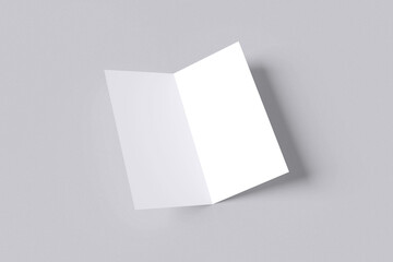 Naklejka premium Dl Bifold Mockup