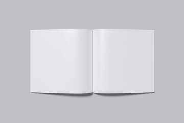 Square Book Mockup