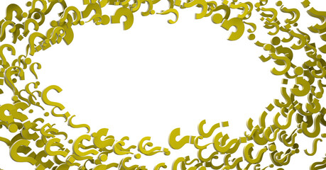 question mark symbols for FAQ