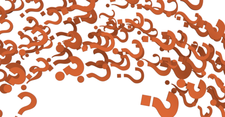 3D render of wide perspective view of ANY QUESTIONS?