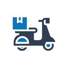 Shipping fast delivery Icon on white background