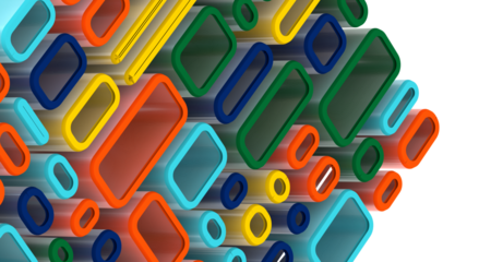 Mosaic triangular low poly style abstract geometric background