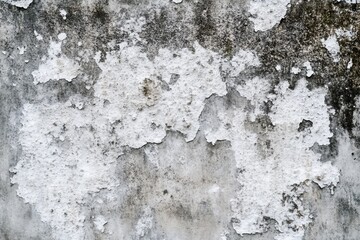 Obraz premium A wall with some white paint applied, providing a fresh and clean appearance