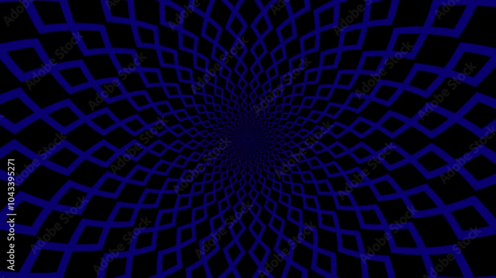 Aufkleber moving background with blue moving pattern and red blinking diamonds. suitable for dynamic screensav